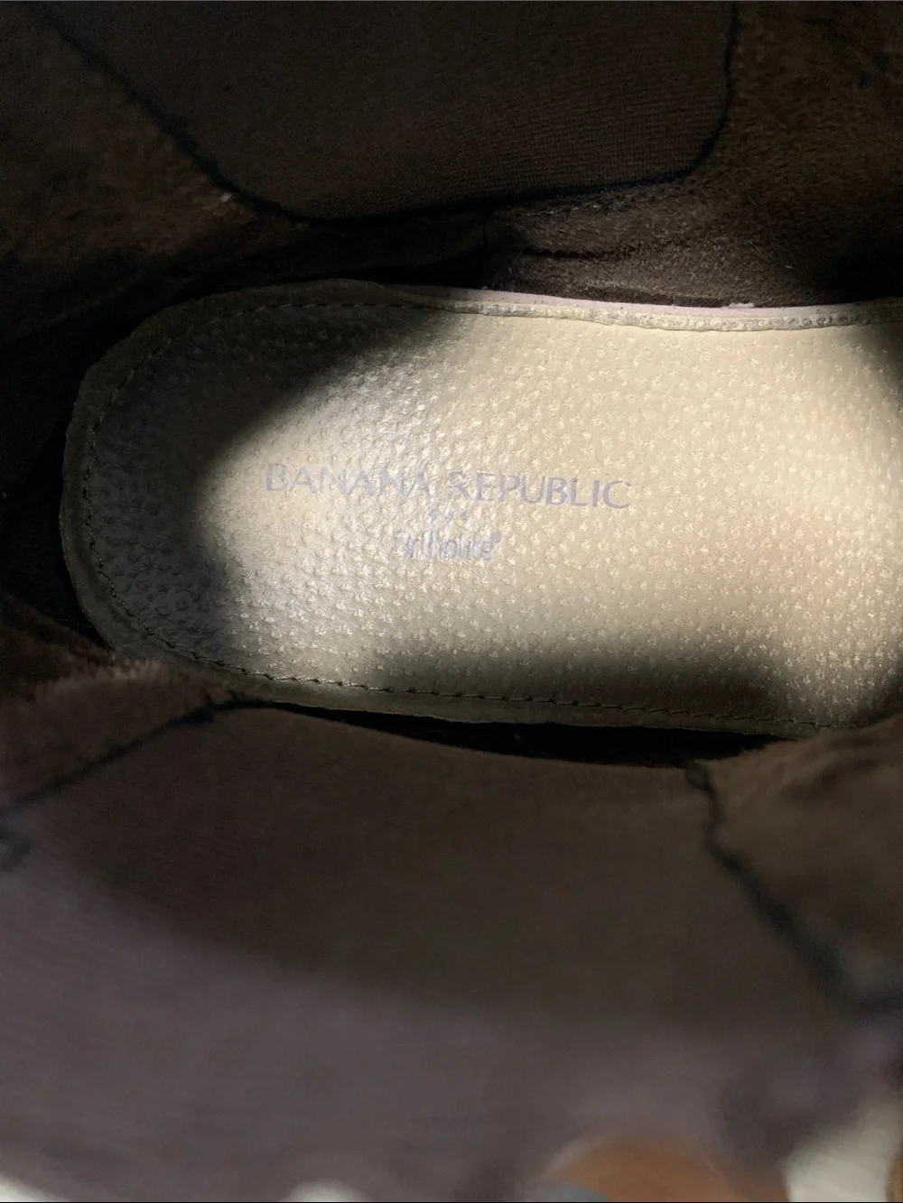 Banana Republic Men's Dark Brown Suede Chukka Chelsea Boots 10.5
